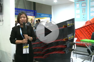 中國振動機械網寶馬展專訪上海盾牌篩網公司